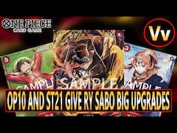 One Piece TCG: Testing the New Support from OP10, ST21, and EB02 in RY Sabo - Very Big Upgrades