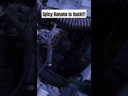 Spicy Banana is back baby!!! #mazda #racecar #miata #rotary