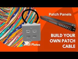 VCE Cat6 Keystone Jack: Build Your Own Patch Cable for Keystone Wall Plates & Patch Panels