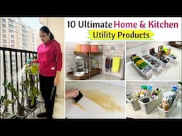 10 BRILLIANT Home & Kitchen Utility Products | Smart Tools For Easy Homemaking | Amazon Must Haves