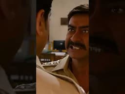 Ajay Devgn Corrupt DSP ko Sabak Sikhata hai | Singham