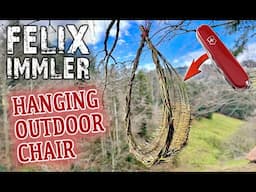 "Your Piece of Heaven in the Woods": Crafting a Cozy Willow Hanging Chair"