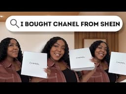 SHEIN SELLS CHANEL? LETS UNBOX AND COMPARE! IS IT AUTHENTIC?