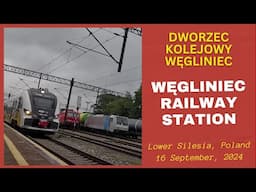 Węgliniec Railway Station / Dworzec Kolejowy Węgliniec, Lower Silesia, Poland - 16 September, 2024