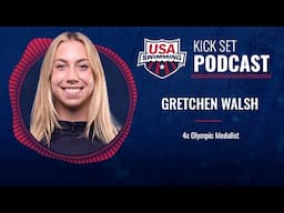 Gretchen Walsh Joins the Podcast Before Making History at Short Course Worlds | Kick Set Podcast