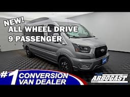 NEW 2024 Ford Conversion Van Explorer Limited 9 Passenger AWD FC12549T | Dave Arbogast Conversions