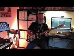 Free Improvisation on 4string Cigarbox Guitar by Musiker Lanze