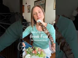 🇬🇷 I tried the best GREEK food 🥗 #greekfood #food #foodies #restaurant #greekrestaurant