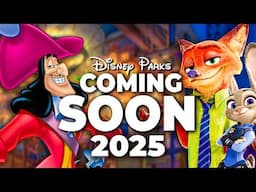 Top 10 New Disney Rides & Attractions Coming in 2025 - Walt Disney World & Disneyland