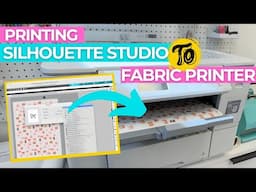 How to Print from Silhouette Studio to Brother Printmoda Fabric Printer