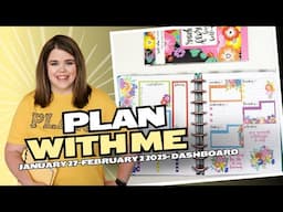 Plan with Me- January 27-February 2, 2025- Dashboard Layout