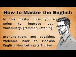 How to Master the English || Improve Your English || Learn English || Graded Reader || Storytelling