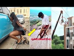 असली बदमाश कोण है ..ये इन जानवरों ने दिखा दिया | New Hindi Video Part -180 Camera Caught Trending