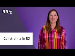 How to Use Positive Constraints in UX Work