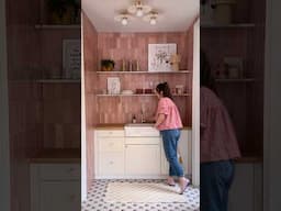 someone pinch me, because I’m in my dream kitchen 🤩✨ #diy #kitchenrenovation #tiled