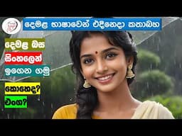 අපි දෙමළ කතා කරමු - මූලික පාඩම්  | Let's Speak Tamil! - Basic to Advanced Lessons" | Punchi Danuma