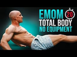 20 min Bodyweight EMOM 🔥 At Home Full Body Workout