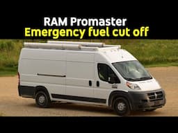 RAM Promaster Emergency Fuel Cut off Reset