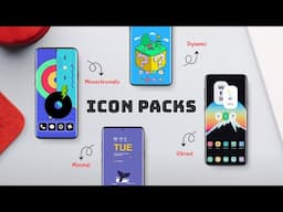 15 Most Stunning Icon Packs For Android in 2025 You Can’t Miss! [Free & Paid Icon Packs]