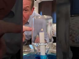 Why Does the Candle Suck In the Water?