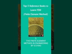 Top 5 Reference Books to Learn FEM #short #fem