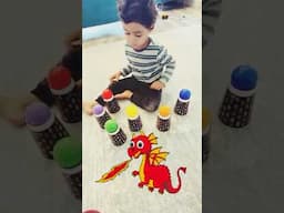 Preschool games and activities - Imagine Dragons - Believer 🥰 Pe games #shortvideo