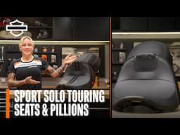 Harley-Davidson Sport Solo Touring Seats and Pillions Overview