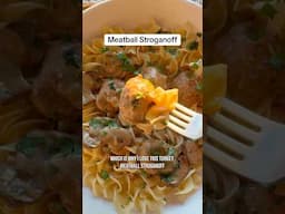 Meatball Stroganoff