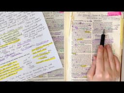 Bible Journal with Me Through Genesis 1 | EASY Bible Study Method