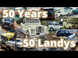 50 years in 50 Landys in one family! How is that even possible? Let me show you I'll count each one.