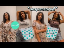 honest thred up review & try on haul!