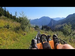 Oberammergau Alpine Coaster 4k (No Brakes)