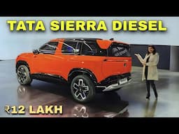 Tata Sierra Diesel Launched - New Diesel Monster ?