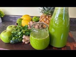 This flushed me out GOOD! I POOPED out so Many BAD FATS in 2 Days! Detox Green Juice