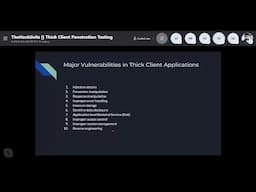 Mastering Thick Client Application Attacks And Exploitation - The Hacktivists