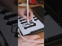 Hand Lettering Logos on the iPad Pro #vlog #handlettering #graphicdesign #art #artist