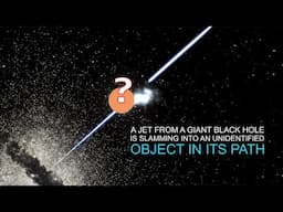 Quick Look: Black Hole Jet Stumbles Into Something in the Dark