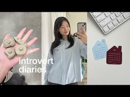 introvert diaries ✍🏻 art/design student, studio time, the meaning behind my projects, gap semester