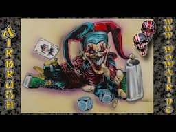 Airbrush by Wow No.920 " Evil Joker " english commentary