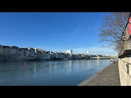 Christmas Along Rhine River Switzerland 🇨🇭