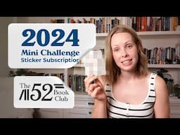 The 52 Book Club | 2024 Mini Challenge Sticker Subscription