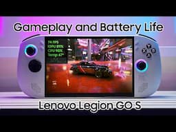 Legion Go S Gaming and Battery Life Test