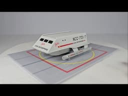 Star Trek TOS Shuttlecraft Kit From Cozmic Scale Models