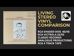 RCA Living Stereo Vinyl Comparison - Lalo - Szeryng / Hendl / CSO