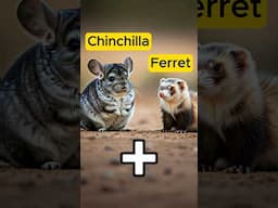 Chinchilla + Ferret = ? #animals