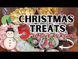 Pinterest Inspired Christmas Snacks and Treats!  Dollar Tree DIY Packaging for Homemade Gifts!