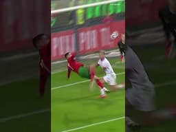 CRISTIANO RONALDO I BAJECZNA PRZEWROTKA PRZECIWKO POLSCE #SHORTS