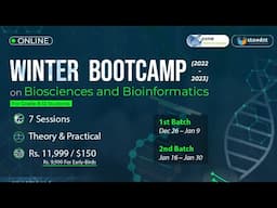 Online Winter Program on Biotech & Bioinformatics 2022-23 |  By SHRM Biotechnologies and Stoodnt