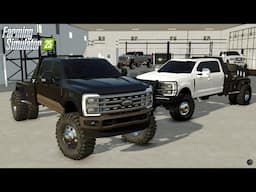 I BUILT THE CLEANEST 2024 F350's! (-$200,000) | FS25