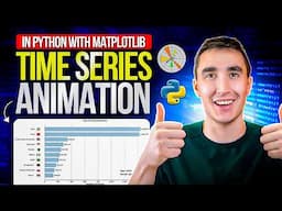 Create Time Series Animations in Python with Matplotlib! (Bar Chart Race)